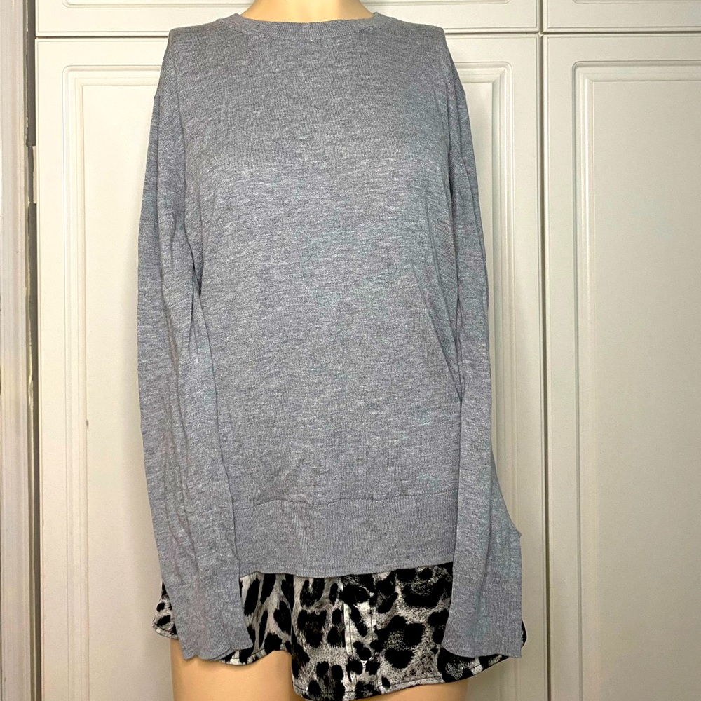 Michael Kors Grey Longsleeve Shirt Women’s Medium